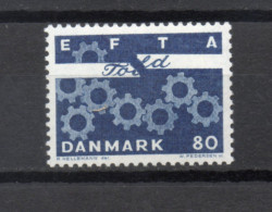 DANEMARK   N° 457a PAPIER FLUORESCENT   NEUF SANS CHARNIERE  COTE  1.20€    LIBRE ECHANGE - Nuevos