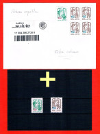 YVERT 5234 +5235 Marianne & La Jeunesse 0,10 € Et L.V. N** MNH Et Oblitérés Sur Suivi - Salon ParisPhilex 2018 - 2008-2013 Marianne (Beaujard)