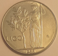 1988 - Italia 100 Lire     ----- - 100 Liras