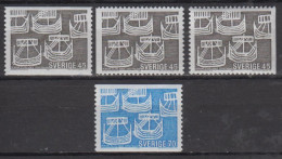 Schweden  629/30 A+D , Xx  (S 1775) - Neufs