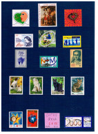 2000 - LOT De Timbres-poste N** / MNH YVERT Entre Les N° 3280 Et 3296 à 1 € Pour 10 Francs De Faciale Utile.  - 2000-2009