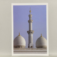 The Sheikh Zayed Grand Mosque , Abu Dhabi, United Arab Emirates UAE Postcard - Emiratos Arábes Unidos