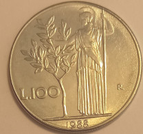 1988 - Italia 100 Lire     ----- - 100 Liras