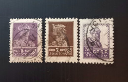 URSS CCCP 1923  1924 Definitive Issue - Modèle: Podľa Sôch Sochára - Used Stamps