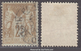 2Fr Sage Oblitéré TB (Y&T N° 105, Cote 55€) - 1898-1900 Sage (Type III)