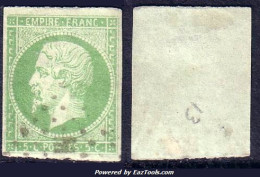 *RARE* 5c Napoléon Des Colonies Générales Oblitéré MQE Aspect TB (Dallay N° 8 , Cote +575€) - Napoléon III