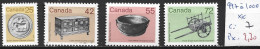 CANADA 997 à 1000 ** Côte 7 € - Unused Stamps