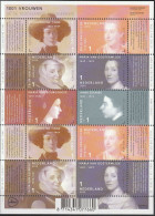 Nederland 2013, Postfris MNH, NVPH V3048-53, 1001 Women - Unused Stamps
