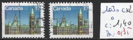 CANADA 1030c X2 Oblitérés Côte 1.40 € - Used Stamps