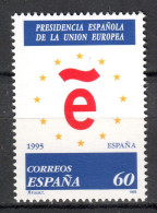 Spain 1995 España / European Union Spanish Presidency MNH Presidencia Unión Europea / Mn03  2-13 - Instituciones Europeas