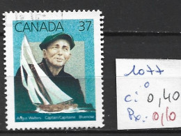 CANADA 1077 Oblitéré Côte 0.40 € - Usados