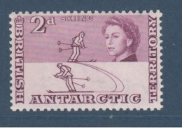 BAT, Territoire Antarctique Britanique, **, Yv 4, Mi 4,  Skieurs - Andere Verkehrsträger