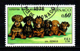 Monaco - 1976  - Exposition Canine   - N° 1051 -  Oblitérés - Used - Oblitérés