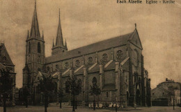 ESCH-SUR-ALZETTE - L'Église - Kirche  Cachet : CENSURE - Esch-sur-Alzette