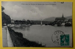 19784 - Pont Sur Le Rhône Et Quais Des Deux Seyssel - Seyssel