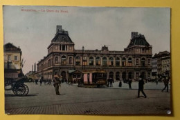 19786 - Bruxelles La Gare Du Nord  !! Pli Coin Inférieur Gauche - Ferrovie, Stazioni