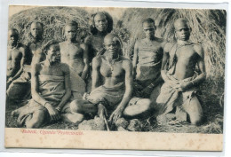 OUGANDA UGANDA Carte RARE  BAKEDI  Protectorate Groupe Indigènes Du Village   1900  D04 2021 - Oeganda