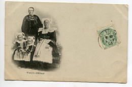 29 ELLIANT Une Famille 1903 Timbrée  Dos Non Divisé  D05 2021 - Elliant