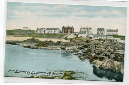 IRLANDE Du NORD PORTBALLINTRAE  Rare  Bushmills  Co Antrim Villas Cote Bord Mer 1910  D05 2021 - Antrim