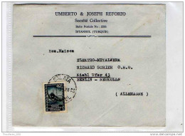 LETTERA ANNI '50 DA TURCHIA A GERMANIA (BERLINO) - LETTER (OF '50s) FROM TURKEY TO GERMANY-BERLIN - FDC