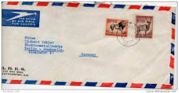 Sudafrica - South Africa - Lettera Busta Letter Cover Briefe - From South Africa To Germany (anni '50 - From'50s) - FDC