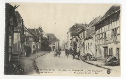 68/ CPA A - Dannemarie - Rue St Léonard (Guerre1914-15) - Dannemarie