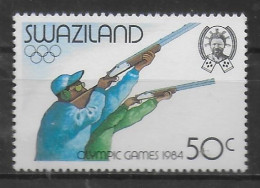 SWAZILAND  N° 458  * *    Jo 1984  Tir - Tiro (armi)