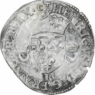 France, Henri II, Douzain Aux Croissants, 1550, Villeneuve-lès-Avignon, TTB - 1547-1559 Enrico II