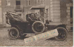 BEAUVAIS  - Une Belle Automobile ( Carte Photo ) 1/2 - Beauvais