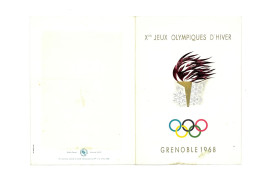 Jeux Olympiques D'hiver 6 Grenoble 1968 - Premier Jour - 27 01 1968 - Souvenir 101 - Hiver 1968: Grenoble