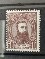 Congo Belge - 9 - Leopold II - 1887 - MH - 1884-1894