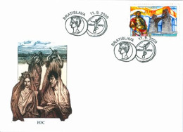 FDC 459-60 Slovakia Joint Issue With Austria - Limes Romanus, Gerulata - Carnuntum 2009 - Gezamelijke Uitgaven