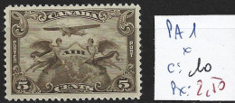 CANADA PA 1 * Côte 10 € - Airmail