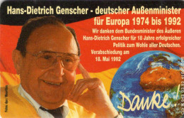 EUROPA-Karte TK K 943/1993 O 20€ Porträts De Gauelle/Adenauer Stamps On Cards BRD #1351/F2636 TC 1.ECU Telecard Germany - Sellos & Monedas