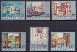 Rumänien 3053 - 3058 Gestempelt, UNESCO-Aktion 'Retttet Venedig' (Nr. 2097) - Used Stamps