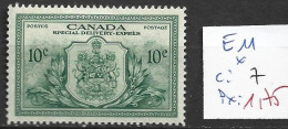 CANADA EXPRES 11 * Côte 7 € - Exprès