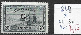 CANADA SERVICE 18 * Côte 30 € - Overprinted