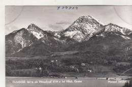 E480) FAAKERSEE 561m - Mit Mittagskogel Bei Villach - Kärnten - Alte FOTO AK S/W - Faakersee-Orte