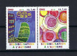 UNO, Genf (G 25), 2012, Mi. 788/89 Postfrisch (Paar) - Unused Stamps