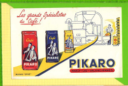 BUVARD & Blotting Paper : Grands Cafés PIKARO - Koffie En Thee