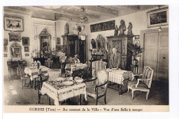 81 CORDES - Au Sommet De La Ville, Hostelleriie XIIIème Siècle, Salle à Manger - Photo COMBIER MACON - Cordes