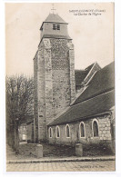 89 SAINT CLEMENT - Le Clocher De L'église, Collection J D Sens  - Cachet 104ème Régiment D'Infanterie Territoriale - Saint Clement