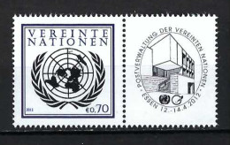 UNO, Wien (W 21), 2012,Mi.-Nr.: 748 ZF Postfrisch - Unused Stamps