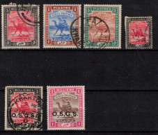 SOUDAN              Divers Timbres Oblitérés     ( 23-24-27-TS41 Perforé-TS 7- TS3 * ). - Soudan (...-1951)