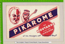 BUVARD :Moutarde  PIKAROME - Mostaza