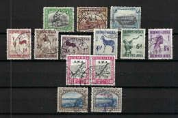 AFRIQUE DU SUD-OUEST Ca.1940-60: Lot D'obl. - Gebruikt