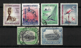 AFRIQUE DU SUD-OUEST Ca.1940-60: Lot D'obl. - Oblitérés