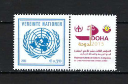 UNO, Wien (W 27), 2013, Mi.-Nr.: 797 ZF Doha Postfrisch - Unused Stamps