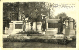 Belgique - Hainaut - Tournai - Monument Aux Héros De La Guerre 1914-18 - Tournai