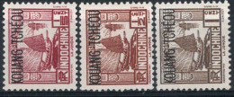 KOUANG TCHEOU Timbres-poste  N°98**, 100** & 102** Neufs Sans Charnières TB Cote : 2.00€ - Nuevos